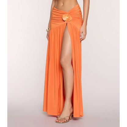 Booked for Sunset Slit Maxi Skirt